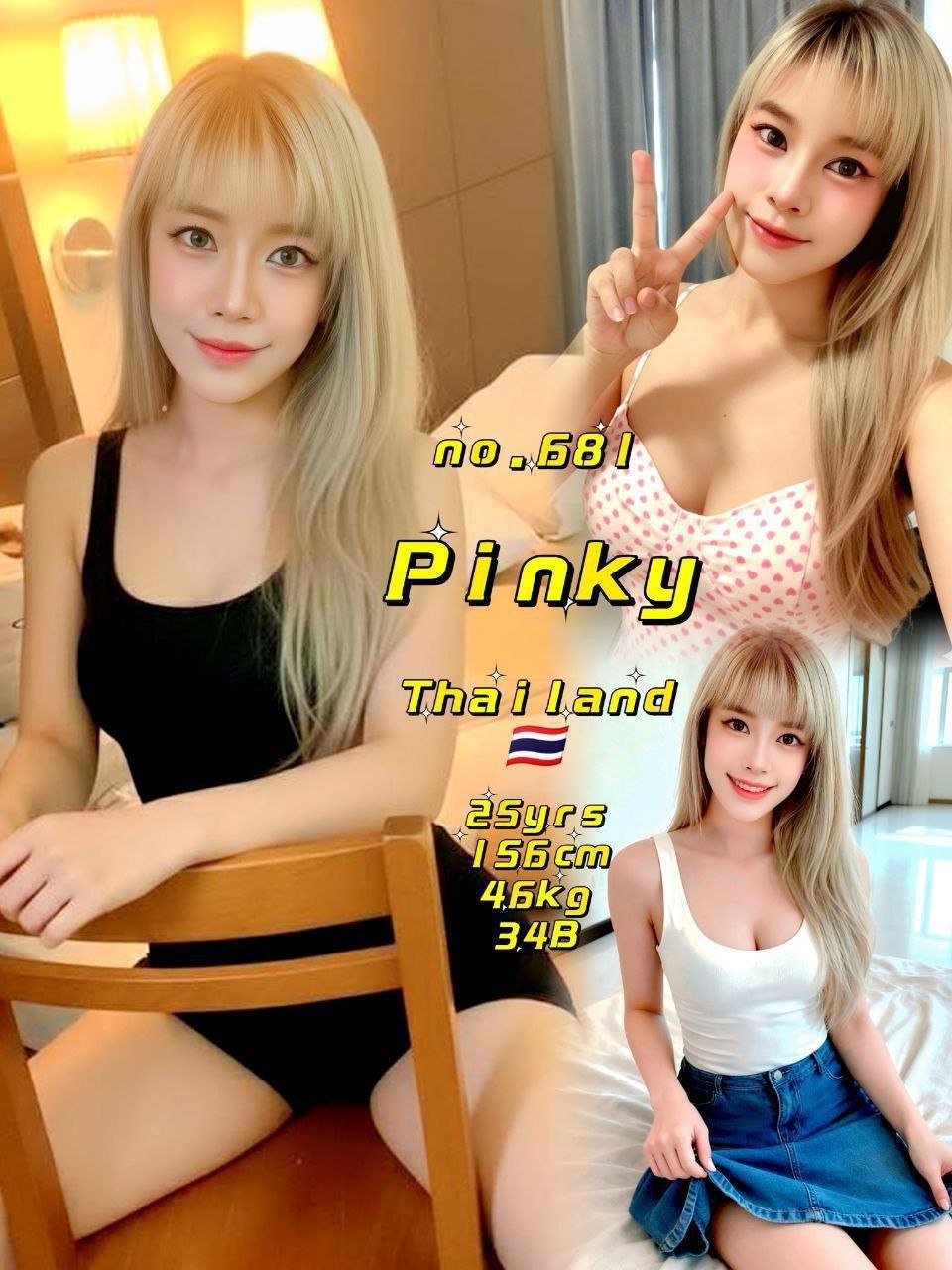681 - Pinky JB Escort Xiaojie